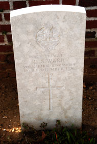 Private Edward Sydney Ward. 