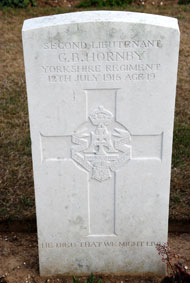 2nd Lieutenant Gerald Barford Hornby.