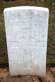 Lance Corporal Henry Dring. 16553. 