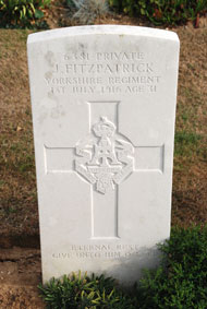 Private James Fitzpatrick. 3/6381.