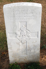Private James Thompson. 18302. 