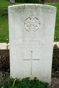 Private William Jones. 25967. 