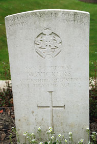 Corporal William Vickers. 15073.