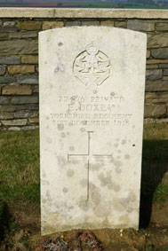 Private Emsley Doxey. 27476. 