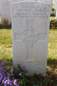 Lieutenant Arthur James. 