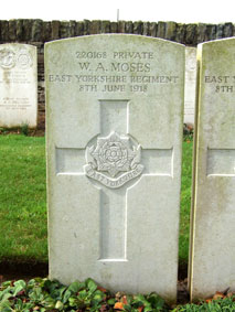 Private William Alderson Moses. 220168.