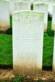 Private Benjamin William Brunson. 19537. 