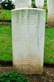 Private William Thomas Shepherd. 3/7596. 