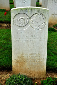 Private Waldo A Skipsey, 34676. 