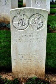 Private George Willis. 3883. 