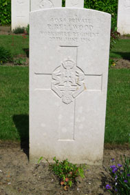 Private Robert Bellwood, 4058. 