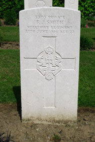 Private Frederick James Smith, 3303. 