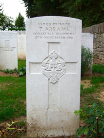 Private Thomas Abrams. 35003. 