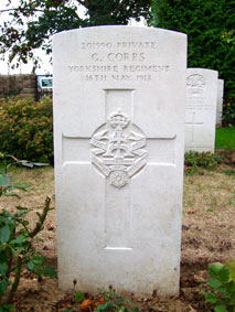 Private George Corps. 201990.