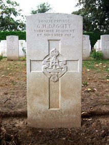 Private George Henry Daggit. 240278.