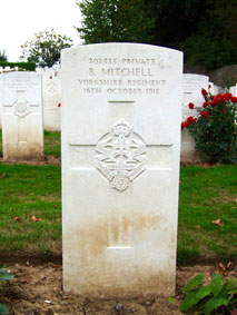 Private Bert Mitchell. 202335. 