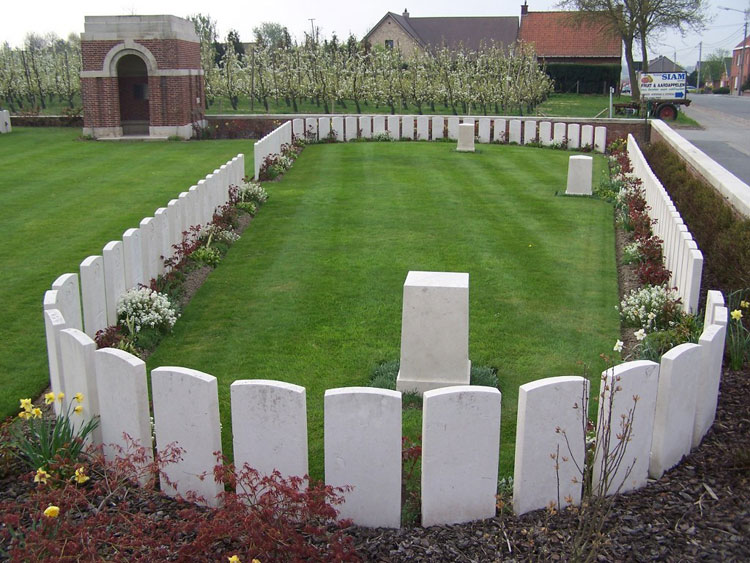 The plot in which there are special memorials that bear the names of casualties buried in the cemeteries concentrated in the Perth Cemetery, but whose graves could not be found. 