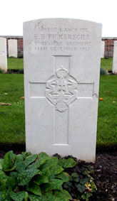 Lance Corporal Ernest Blythe Pickersgill. 