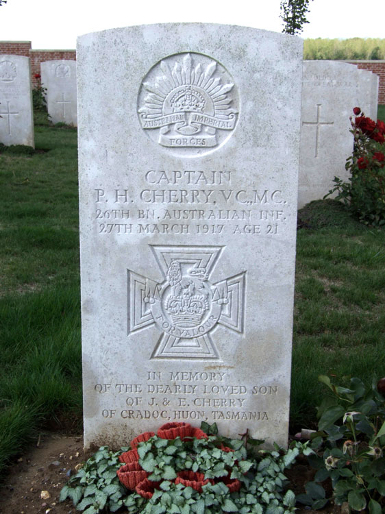 Captain Percy Herbert Cherry, VC, MC.