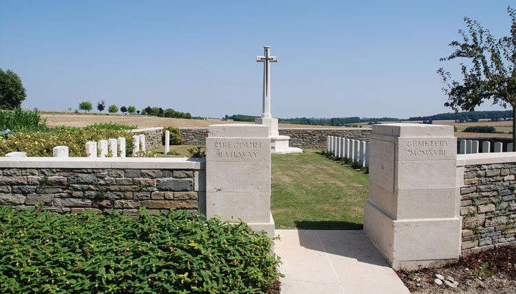 Ribecourt Railway Cemetery - 1