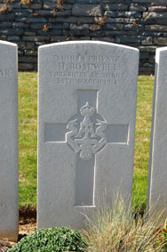 Private Herbert Rosewell. 201988.