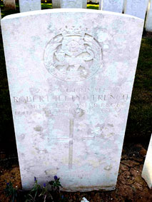 Private Robert Illtyd French. 236001. 