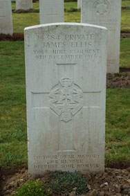 Private James Ellis. 14384. 