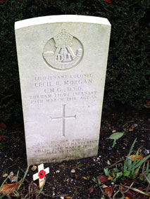 Lieutenant Colonel Cecil Buckley Morgan.