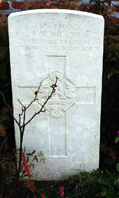 Private Frank Wofe Wilson, 28456