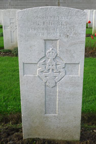 Private George Reginald Job Hobbs, 35640. 