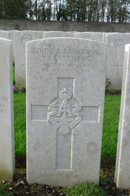 Lance Corporal Joseph Renton Pattison. 200704. 