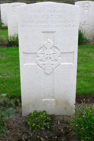 Private Robert Caton. 38857. 