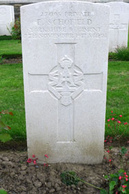 Private Fred Schofield. 27095. 