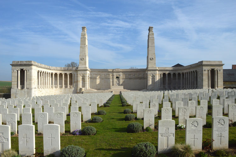 Vis-en-Artois British Cemetery, Haucourt, Pas de Calais (France) - 1