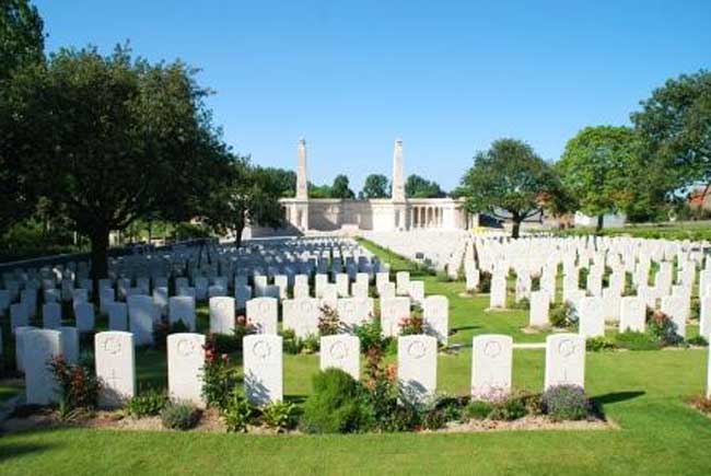 Vis-en-Artois British Cemetery, Haucourt, Pas de Calais (France)