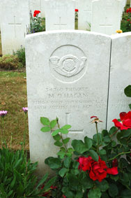 Private Michael O'Hagan. 34760