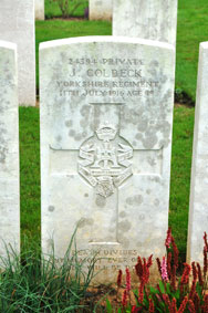 Private Joseph Colbeck. 24394.