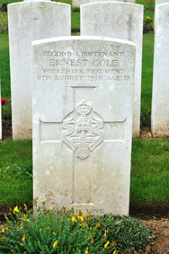 2nd Lieutenant Ernest Cole. 