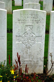 Private George Arthur Potter, 18949. 