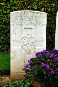 Private James Tunstall. 18125.