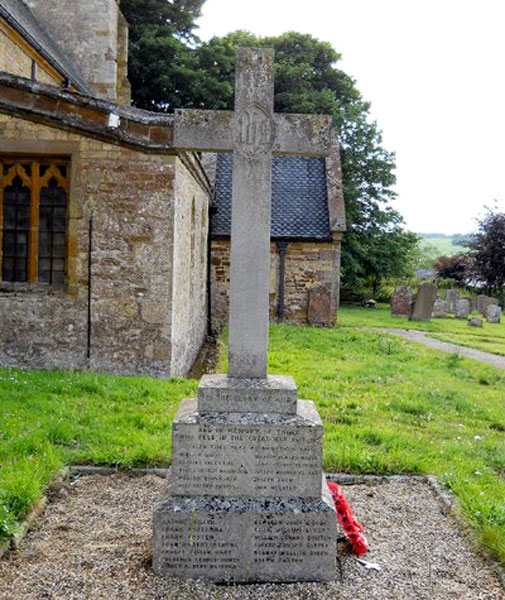 The War Memorial for Blisworth (Northants)