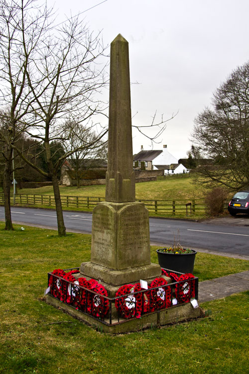 The War Memorial for Brandon, Co. Durham