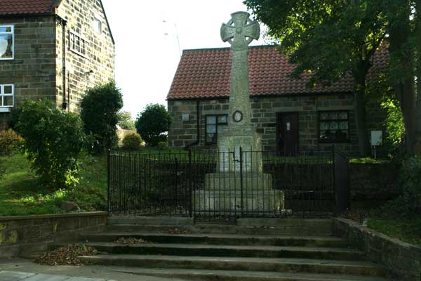 The War Memorial in Brotton