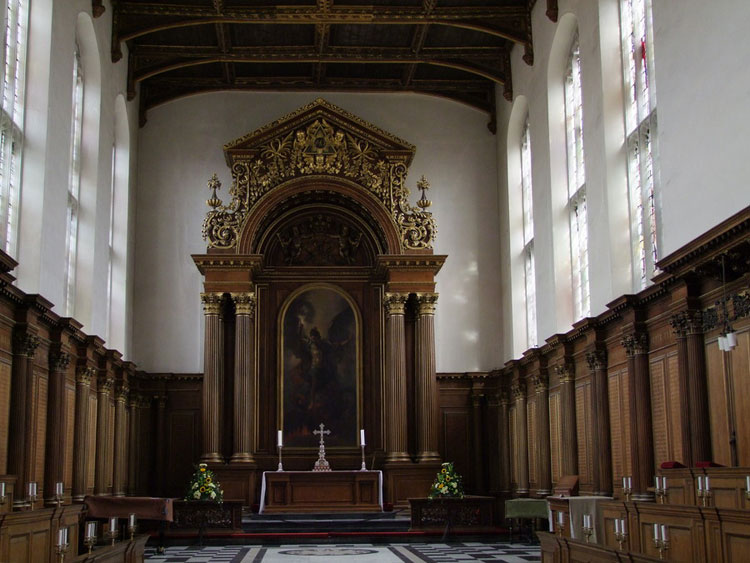 The War Memorials in the Chapel of Trinity College, Cambridge