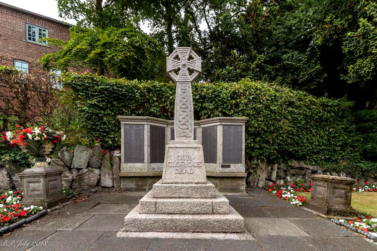 The Original War Memorial for Congleton