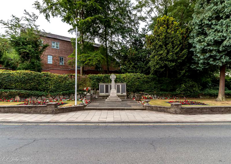 The Original War Memorial for Congleton (pre-2021)