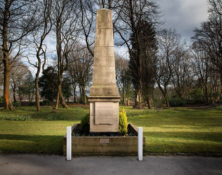 The War Memorial for Past Pupils of the Crossley and Porter Grammar School