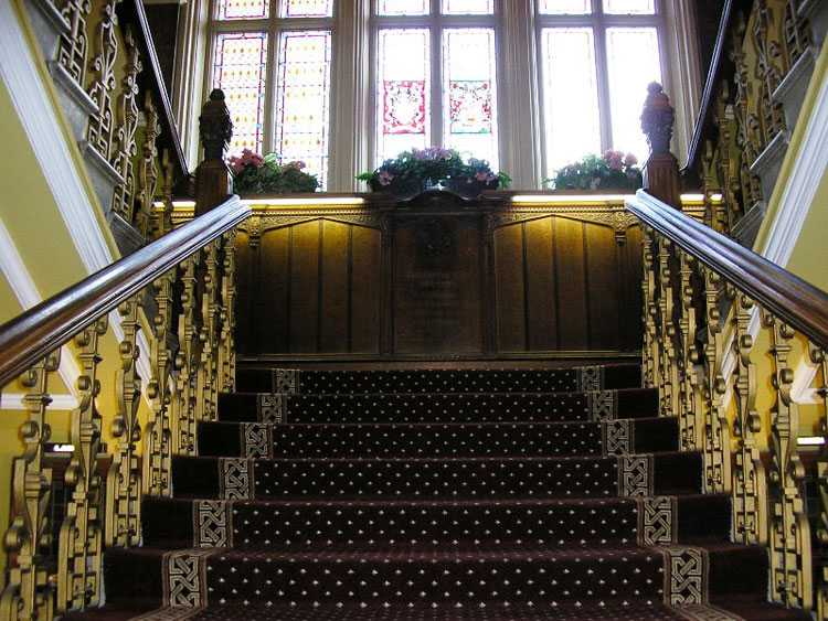 The Oak Tablets in Eastbourne's Town Hall, at the Head of the Staircase (1)