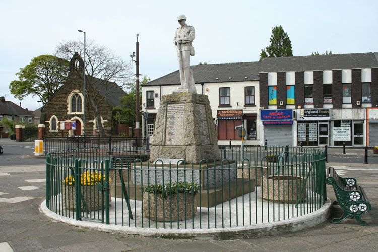 The Eston War Memorial.