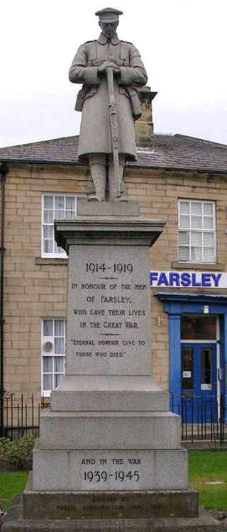 The War Memorial for Farsley (Leeds)